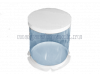 Pack TubeWVH Тубус с усиленным дном для тортов и цветов (ПВХ/Ламинация белая) 150/150/284