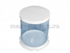 Pack TubeWVH Тубус с усиленным дном для тортов и цветов (ПВХ/Ламинация белая) 450/450/284