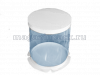 Pack TubeWVH Тубус с усиленнaым дном для тортов и цветов (ПВХ/Ламинация белая) 590/590/426