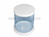 Pack TubeWVH Тубус с усиленным дном для тортов и цветов (ПВХ/Ламинация белая) 350/350/426