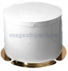 Pack TubeWGLD Тубус с усиленным дном для тортов и цветов (белый/золотой) 350/350/142
